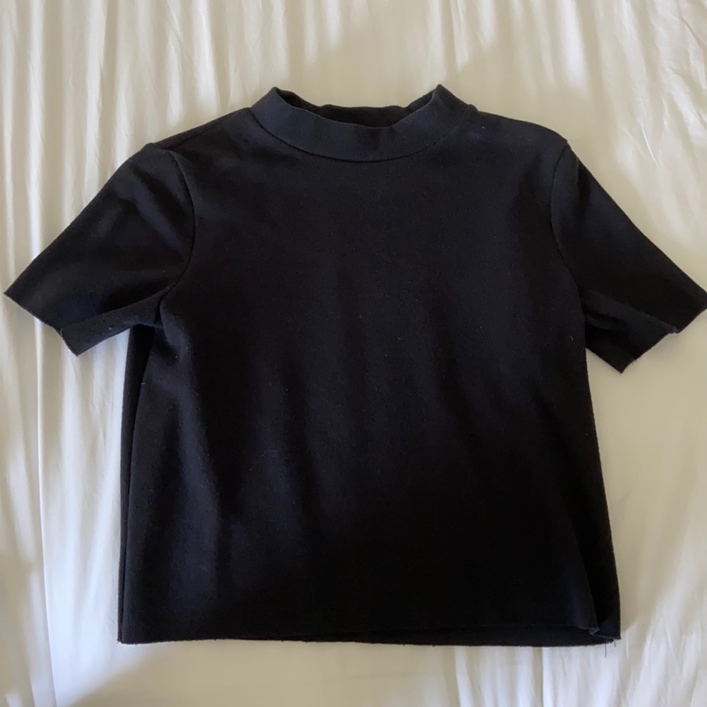 Zara Trafaluc Black Top, Size Medium